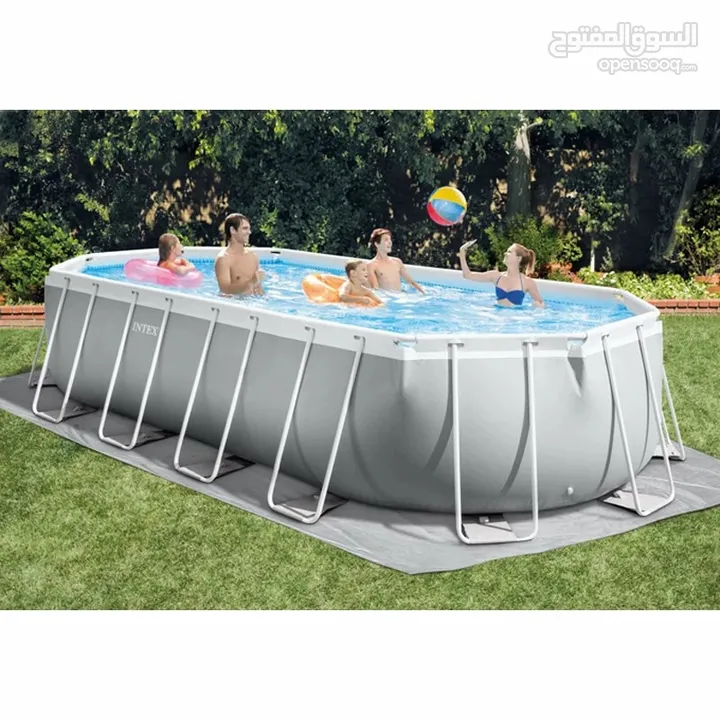 بركة سباحة intex اكبر ارتفاع في المملكة فقط لدى island toys