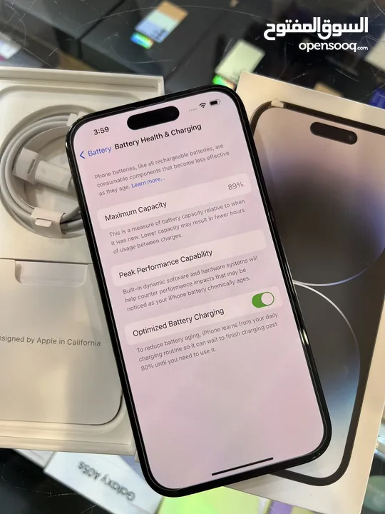 مستعمل وكالة iPhone 14Pro//256GB لدى سبيد سيل