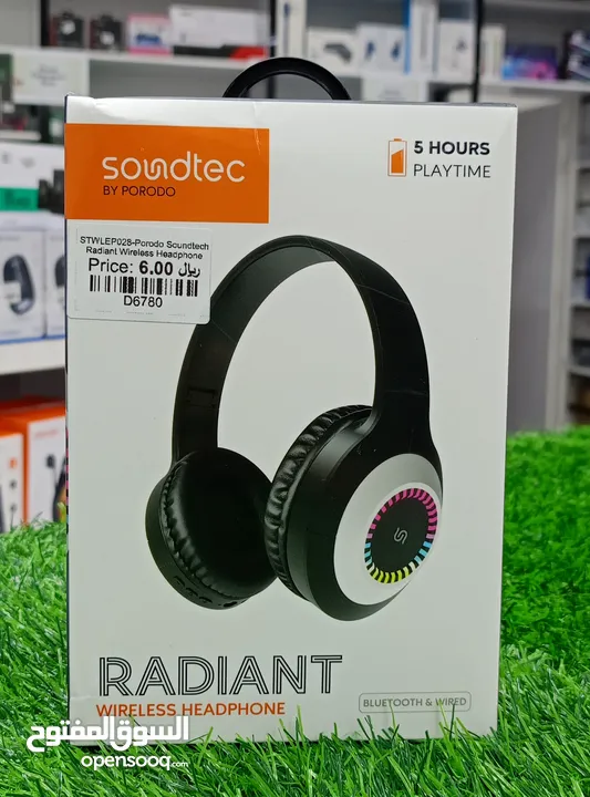 PORODO RADIANT WIRELESS HEADPHONE