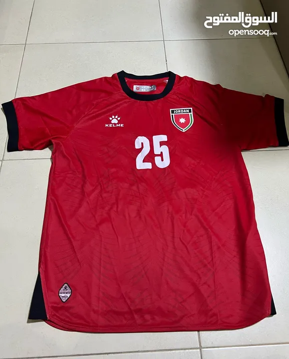 تيشيرت منتخب الأردن الجديد كيلمي kelme