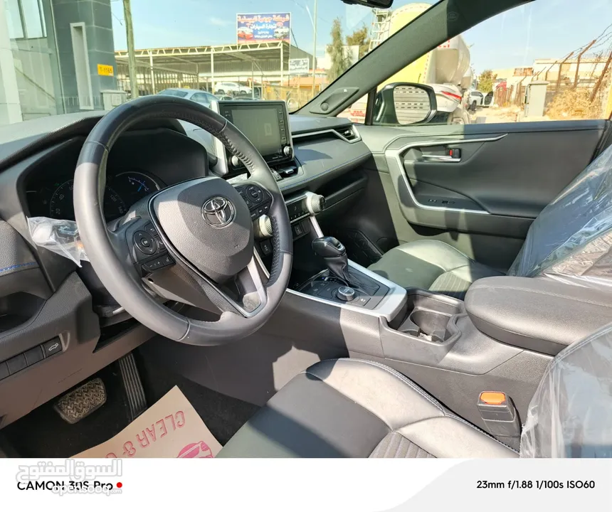 Toyota RAV4 Hybrid 2020 XSE lithium battery /فحص اتوسكور b+/ بانوراما اعلى صنف