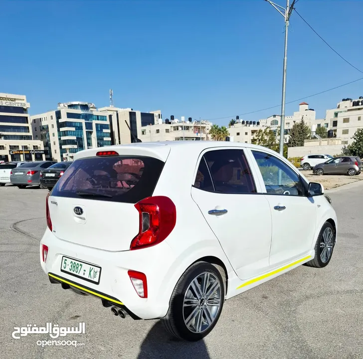 كيا مورنينج 2018 GT line فل إضافات