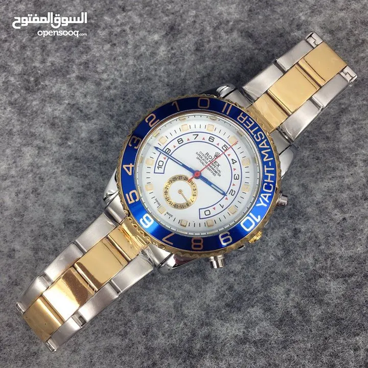 وصلت الملوكية   الجديد والقوي ساعات  ROLEX  كوبي ماستر الستاتي رجالي الأكثر مبيعًا  اعلى صنف طبعا