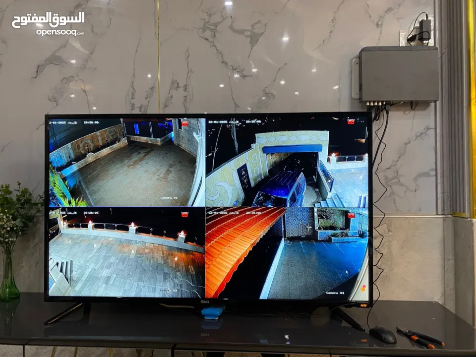 تركيب جميع انواع كاميرات المراقبة باحترافية عالية