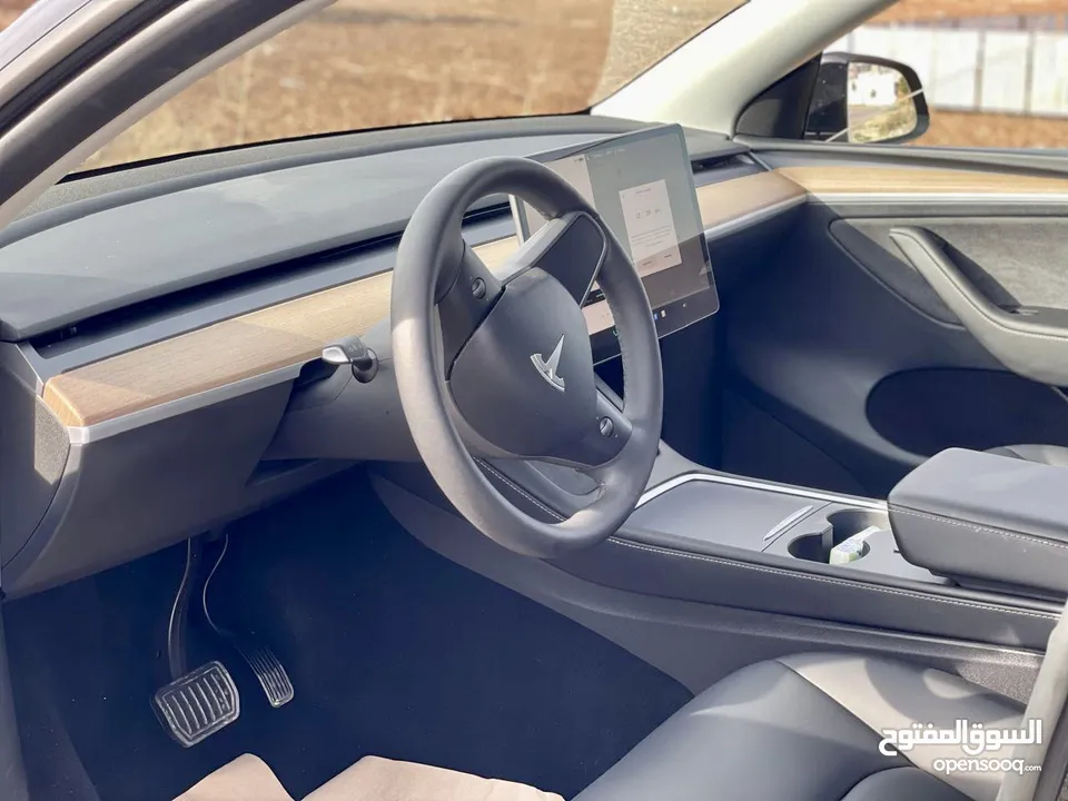 تيسلا موديل Y LONG RANGE DUAL MOTOR 2023  فحص كامل اعلى مواصفات