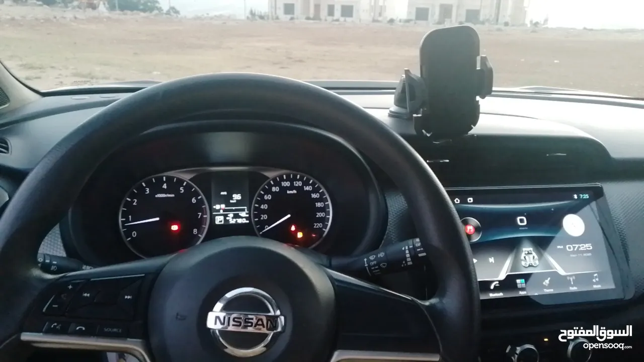 نيسان كيكس اسود 2020  مالك ثاني من الوكيل12750دينار كاش او اقساط