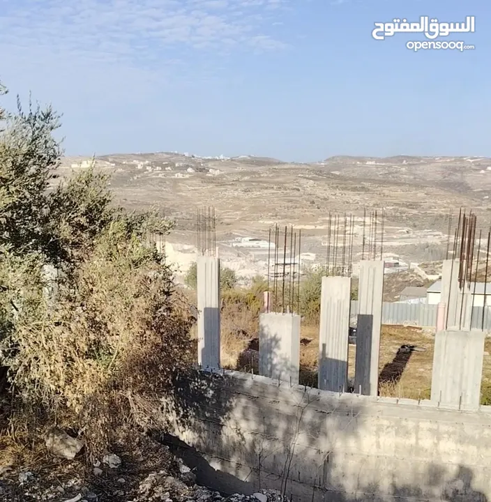 فزصه ذهبيه. بناء قيد الانشاء بسعر مغري جدا  اطلاله رائعه  موقه مميز كوشان طابو