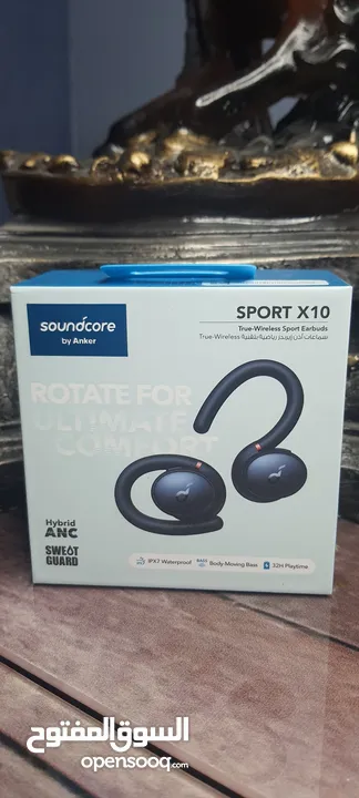 سماعات انكر الجديده soundcore by Anker Sport X10