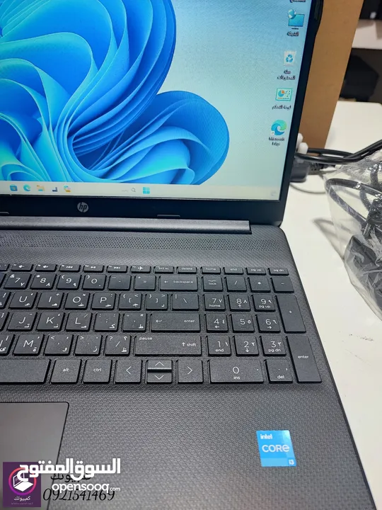 Hp 15s i3 12th gen شبه جديد