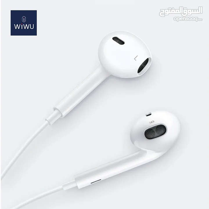 WiWU Lightning earbuds 303 Type C  -NEW -MEAGByte