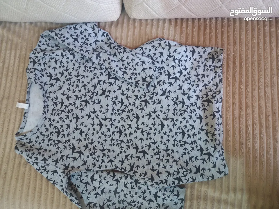 ملابس اروبي ستاتي قطن كم ربع كم نص كم باله 120قطعه البيع جمله
