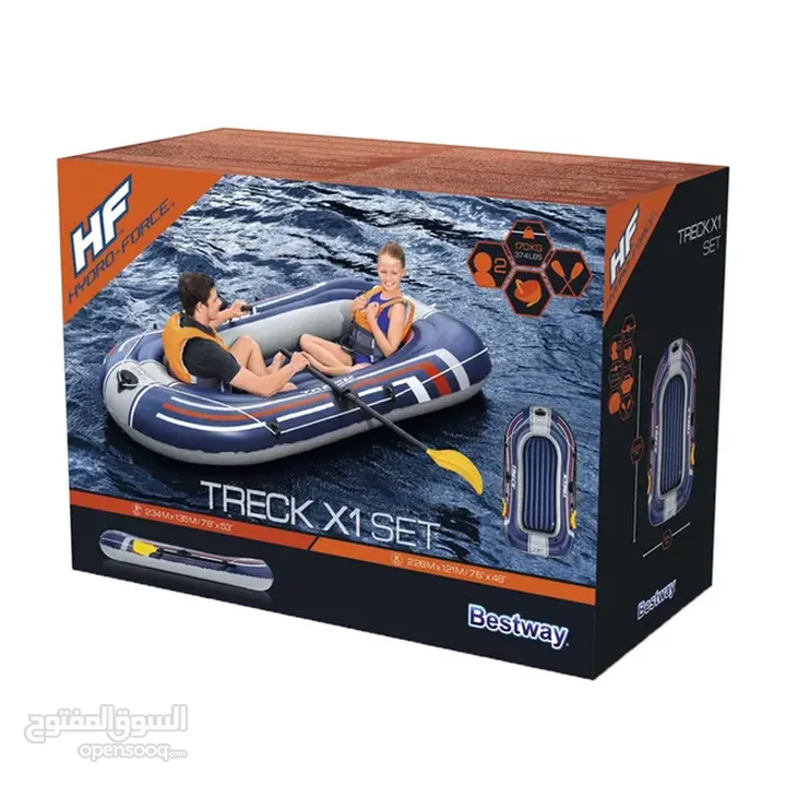 قارب اطفال inflatable Paddle Boats bestway included intex Portable Electric Air Pump