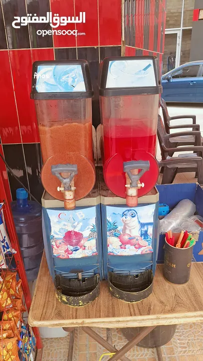محل قهوة  شارع الحصن للبيع مع العدة او فارغ
