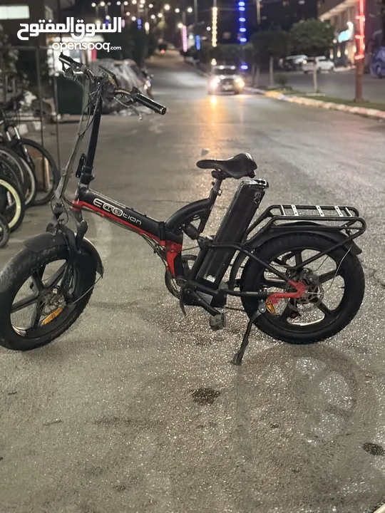 بسكليت كهرباء عجل عريض 2024