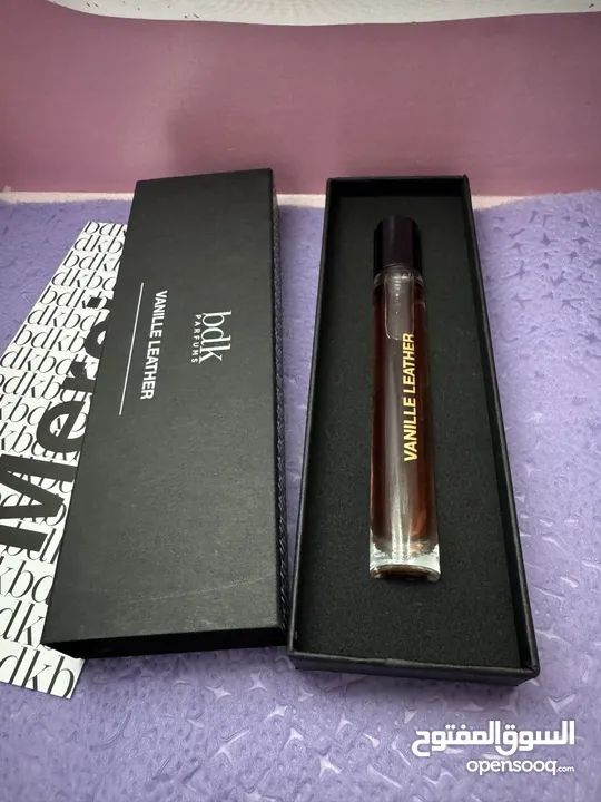 عطر نيش رجالي/نسائي BDK Vanille Leather 10ml Niche Perfume