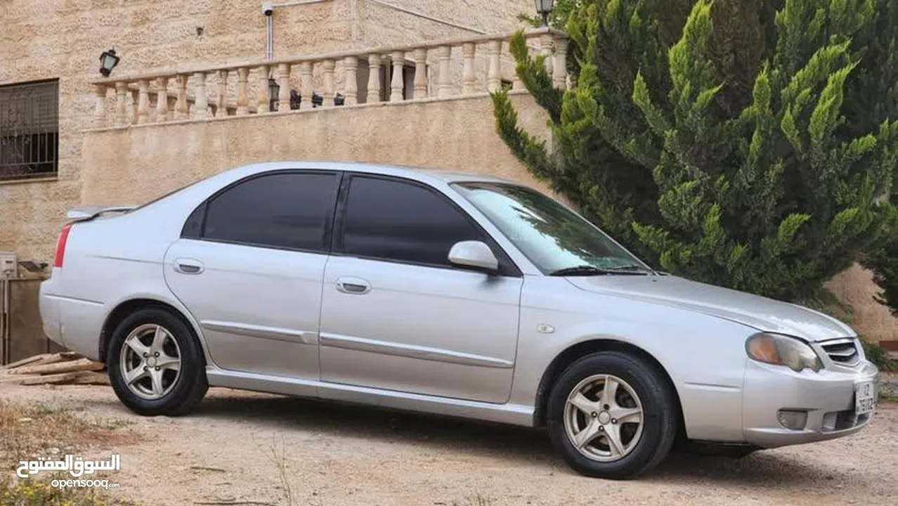 للبيع  كيا سبكترا 2002 - نظافة مميزة وسعر ممتاز سيارة اقتصادية ومريحة