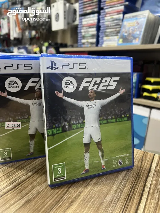 لعبة FC25 CD PS5 سيدي نسخة عربية تعليق وقوائم fifa 2025 جديد مسكر