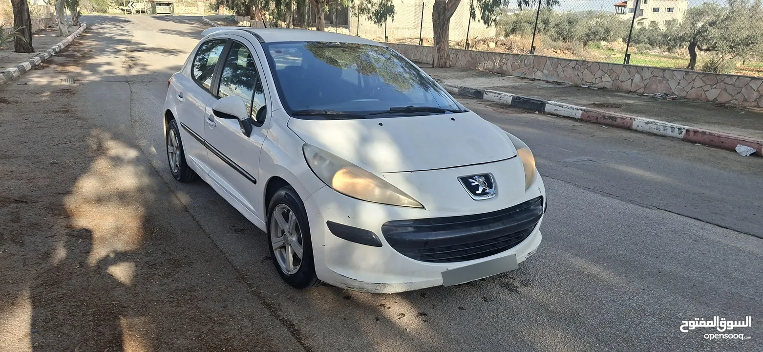 بيجو 207 مش 206موديل 2008-اتومتيك -ماتور 1600اصل برايفت فحص الف وسعر محرقة كاش نظيفة من الاخر