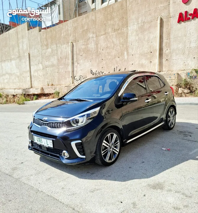 كيا مورينج 2020 GT line  فل اضافات + فتحة سقف