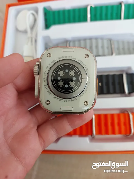 ساعه تتش كل التطبيقات جميله  جدا وتنشبك على الهاتف بلوتوثdt2  4in1 strap ultra watch ساعه ذكيه