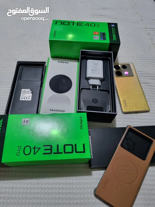 رام 24 مستعمل اخو الجديد Not 40 pro جيجا 256 أغراضة والكرتونه الأصلية كفالة الشركة متوفر توصيل