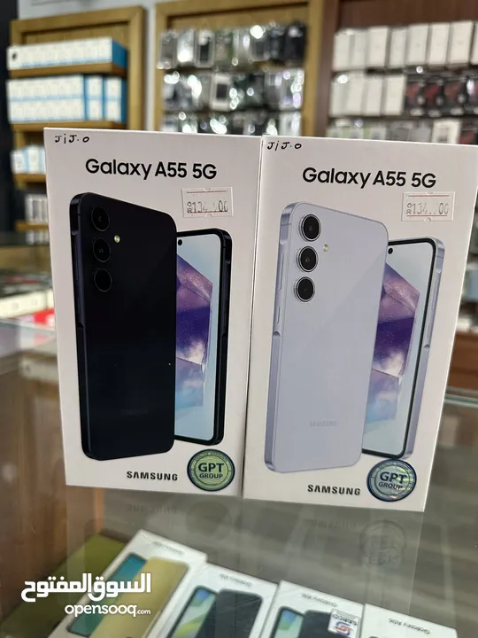 Galaxy a55 5G 8/256Gb Black/Blue New