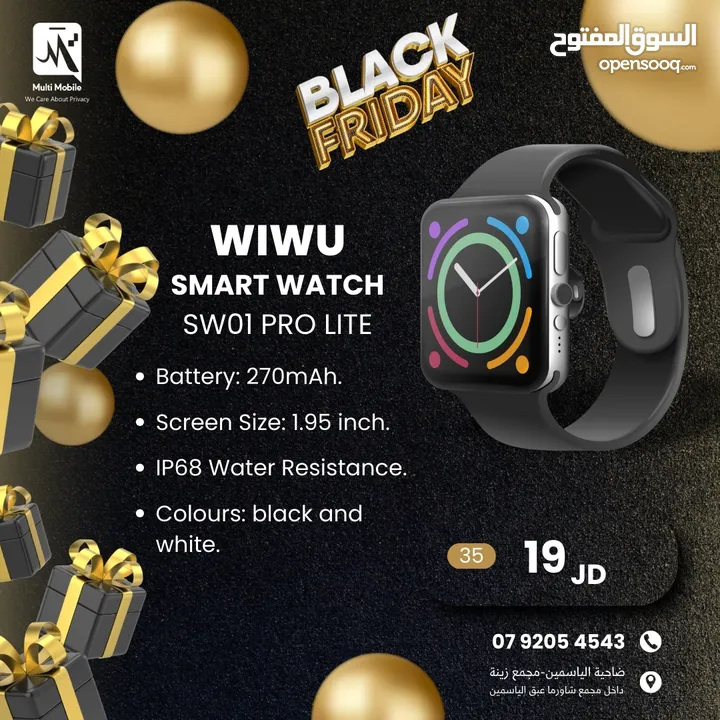 WIWU Smart watch SW01 Pro Lite