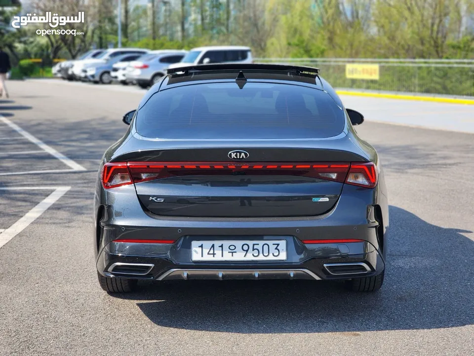 KIA K5 Hybrid 2021بانوراما فل  وارد كوري فحص كامل و لا ملاحظه كلين تايتل من دون حوادث