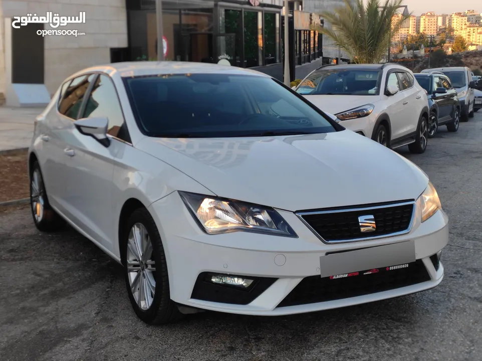 سيات ليون اكسلينس محرك1500تربو بنزين اتوماتيك 150حصان عداد اصلي 75الف كم فقططط