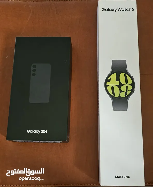 Galaxy S24 مع Galaxy Watch 6
