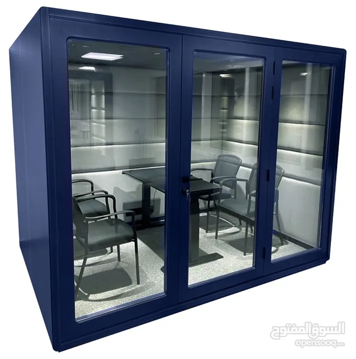 Excellent Furniture and acoustic meeting booth