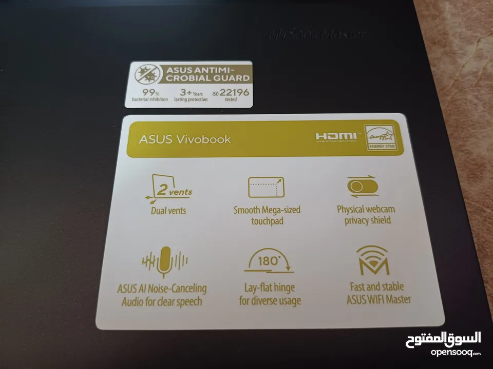 لابتوب ايسوس بمواصفات خرافية بمعالج Core i9-13900H جيل ثالث عشر رام 16 جيجا و NVME 512GB بسعر مغري