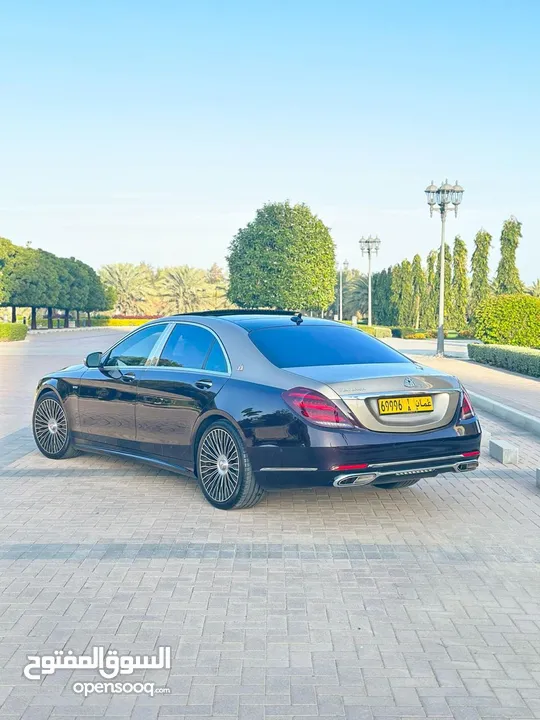 مرسيدس S550 2016  محول ماي بخ داخل وخارج2020