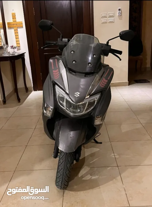 مع امكانية التقسيط Suzuki Burgman125/2021