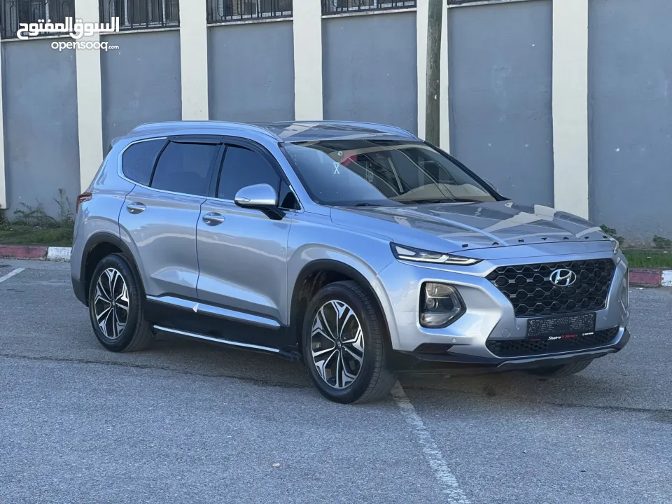 هوندااااي سنتافيه 2019 مطور 2000 ديزل اتوماتيك فل الفل اضافات بدون فتحه بسعررررر محرررقه ع الكاش