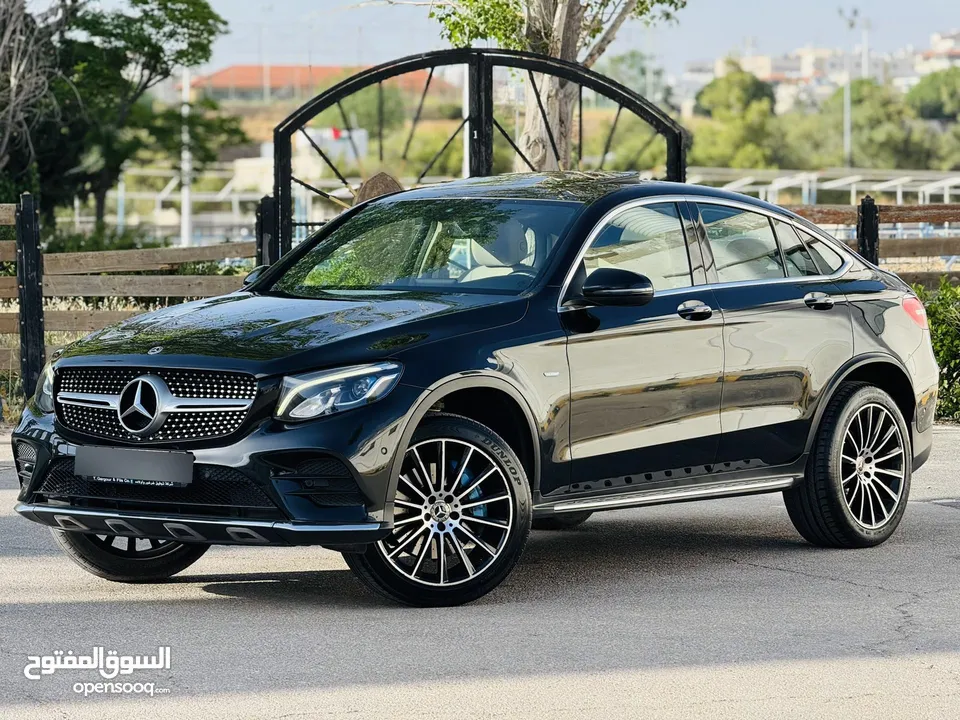 Mercedes benz GLC350e coupe 2018 فحص كامل كرت ابيض