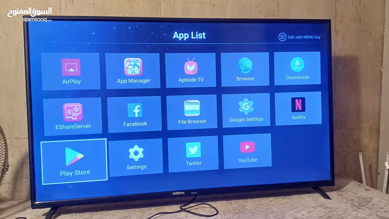 Android smart tv 50 inch wansa