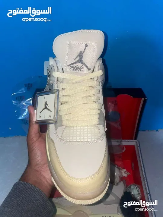 Air Jordan 4s Off white [with box]