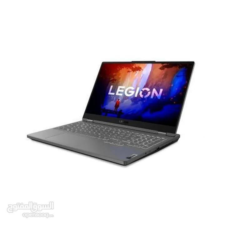 جديد - Lenovo Legion 5 15.6" WQHD 165Hz Laptop Ryzen 7 7735HS 16GB RAM 512GB SSD RTX 4060 8GB Grey