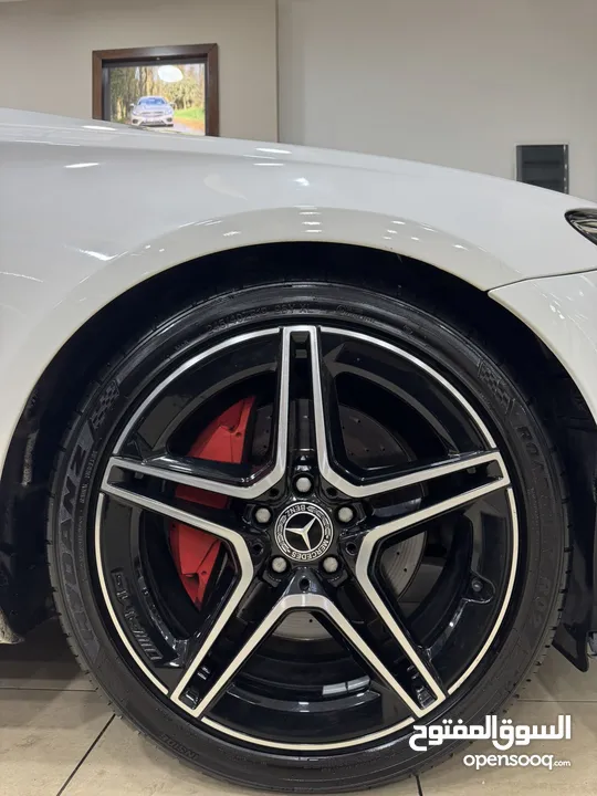 Mercedes E200d 2018 متور 2000 ديزل فحص ممتاز