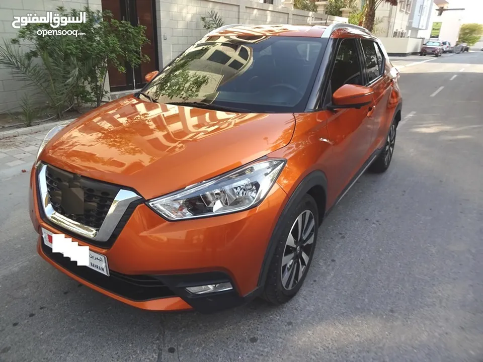 Nissan Kicks 1.6 L 2018 Orange Full Option Agent Maintained Single User Urgent Sale