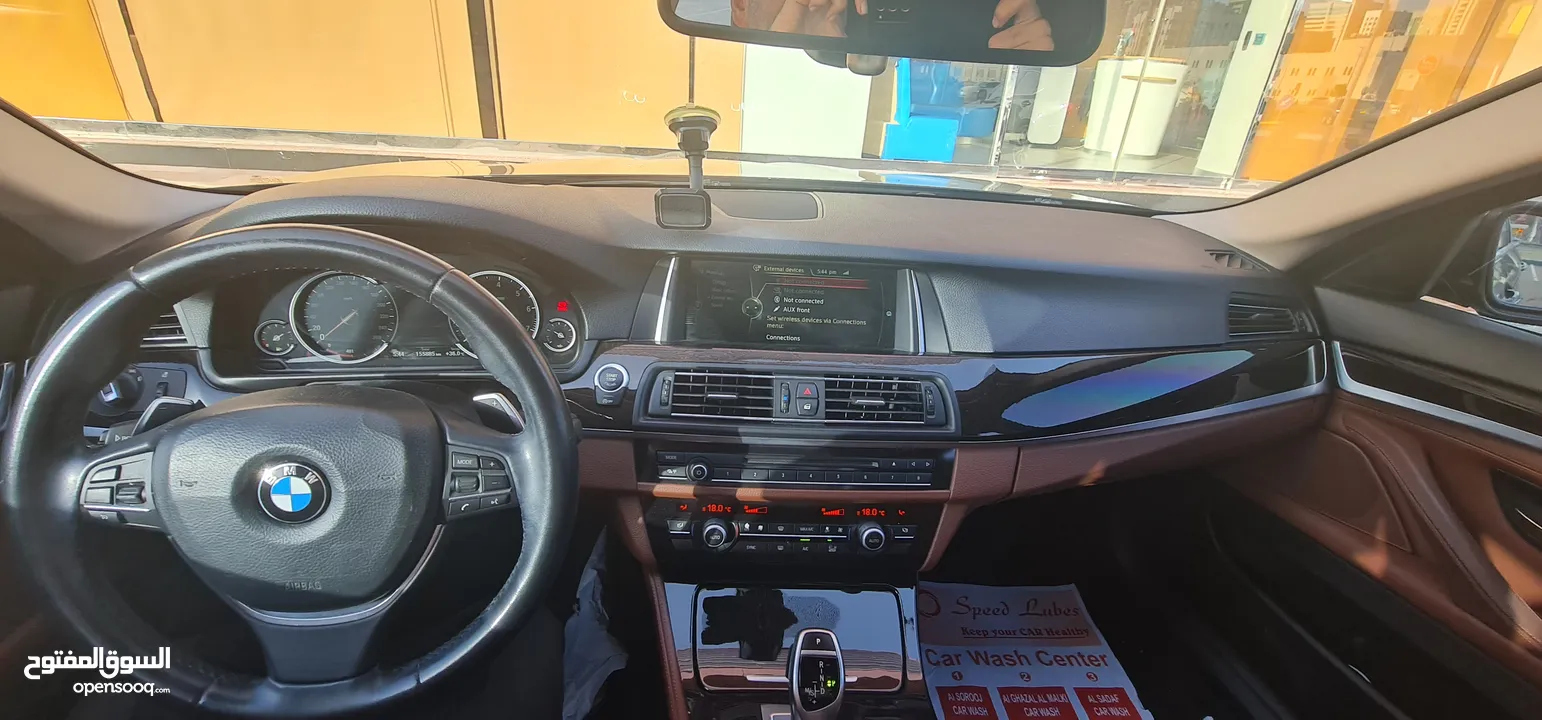 BMW 528  GCC , FULLY LOADED, 360 camera , head up display