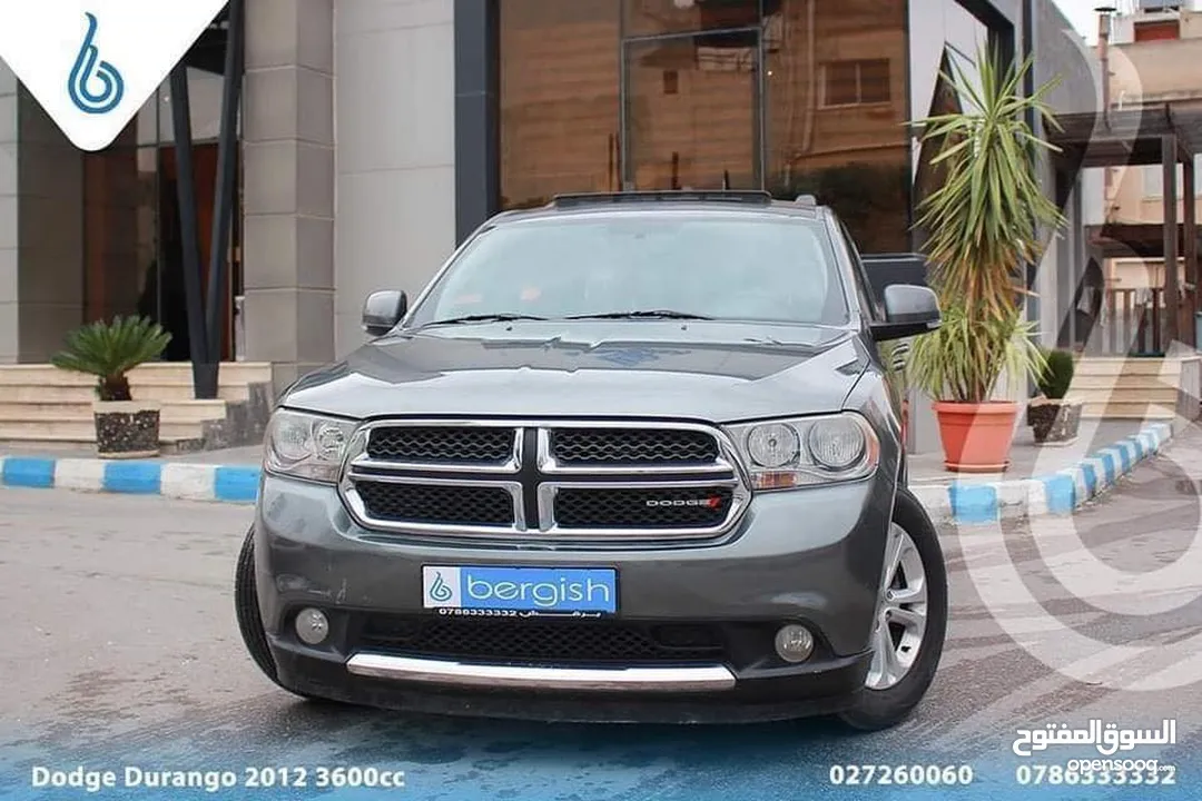 11111......11Dodge Durango 2012 3600cc