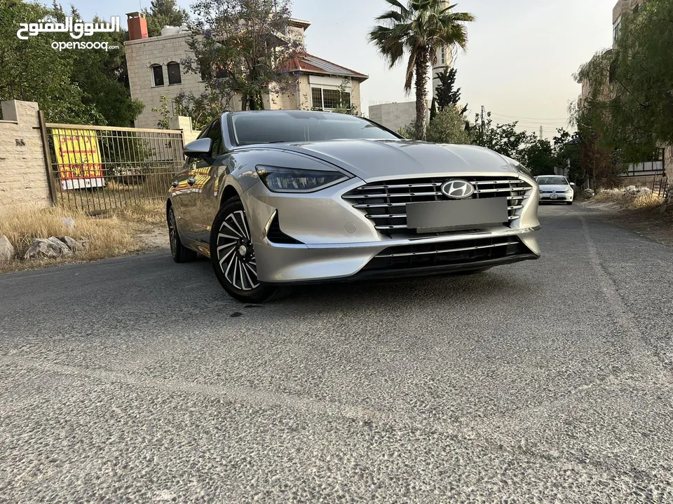 Hyundai Sonata 2021 هايبرد جمرك جديد بحال الوكالة وقابل للفحص وين ما بدك