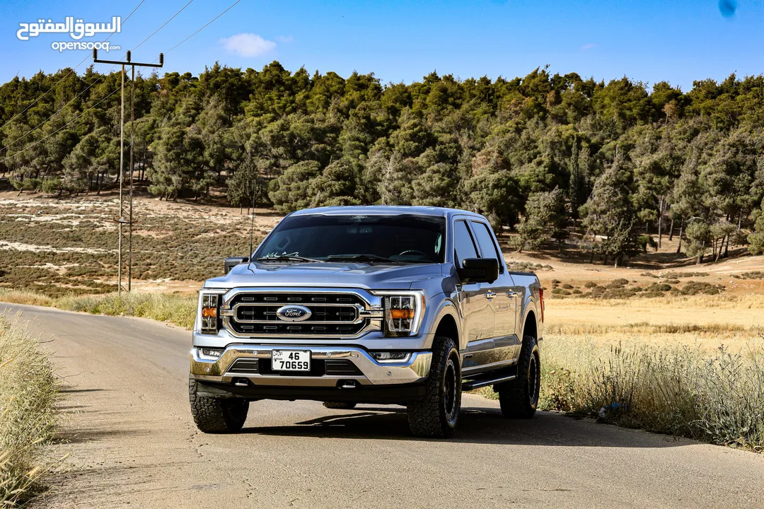 فورد F-150 2021 4X4 XLT powerboost Ford F-150 Diesl fully loaded Ford F150 202