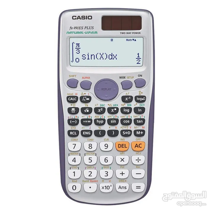 آلة حاسبة علمية متطورة من كاسيو – Casio fx-991ES PLUS NATURAL-V.P.A.M
