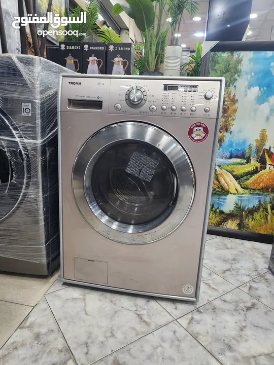 غسالات كورية أصلية LG و Samsung بأحجام متنوعة مع ضمان 14 _19 كيلو