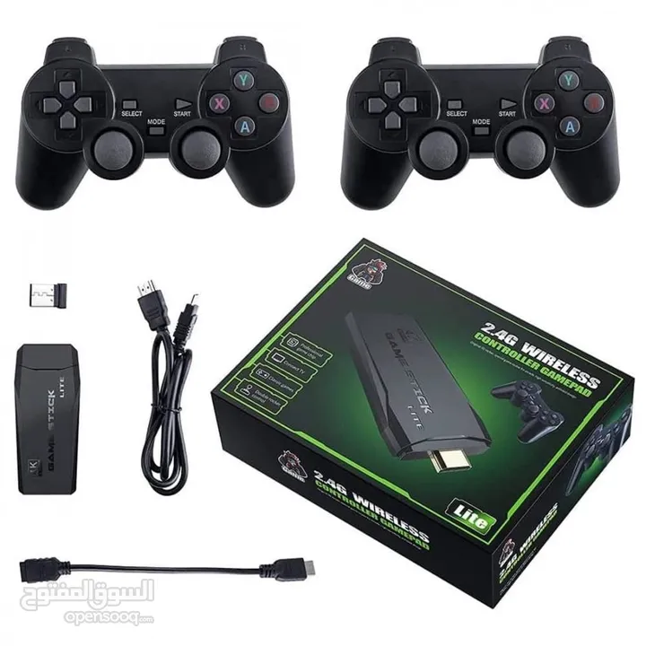 عرض لفتره محدوده علي السعر  عندنا وبسجهاز Game Stick بجودة4K نسخة M8