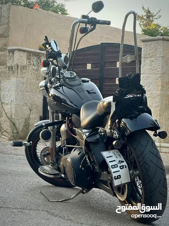 Harley Davidson Street bob 2011 1600CC للبيع المستعجل بداعي السفر