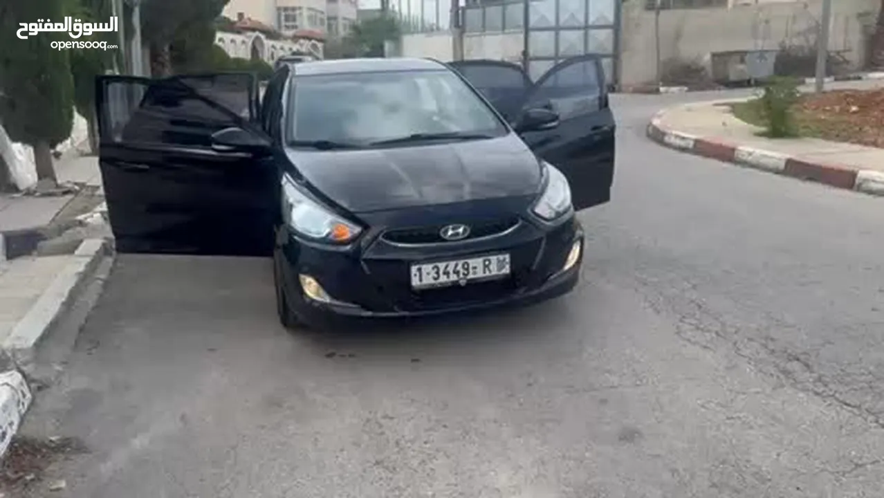 هونداي اكسنت موديل 2018 متور 1400سته غيار بنزين بريفث